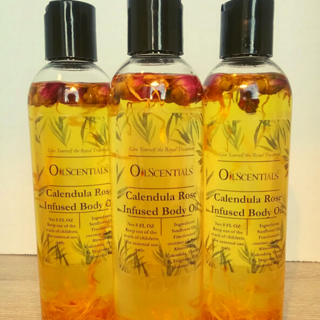 Rose/Calendula Infused Body Oil