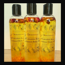 Load image into Gallery viewer, body oil, all natural, calendula oil, calendula rose oil
