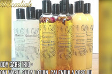 Load image into Gallery viewer, Yoni Wash, Shea Lotion, Calendula Rose Oil - Trio
